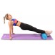 Ролик массажный для йоги INDIGO Foam roll IN045 30*15 см Фиолетовый