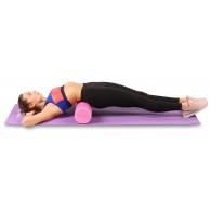 Ролик массажный для йоги INDIGO Foam roll IN045 30*15 см Синий